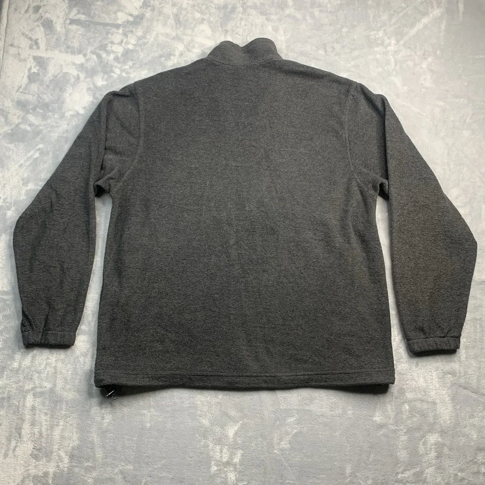 Columbia Fleece Full‎ Zip Jacket Mens Size Large Grey Soft